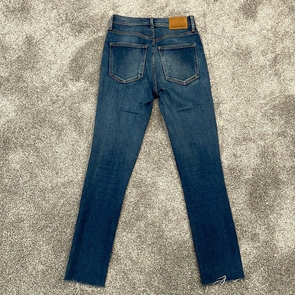 EC Denim Forum The Lola High Rise Skinny Cropped Jeans - Size 26 - Picture 2 of 4